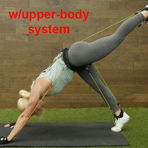 ·Wearbands Full-body Training System : 3 Lower-body-levels, 2 upper-body levels·